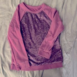Cat & Jack 6X sequin flip sweatshirt